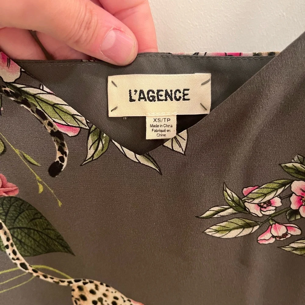 L’agence silk cami safari print - Picture 3 of 7